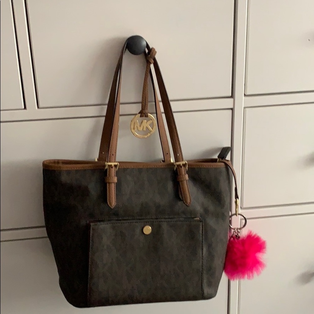 Brown MK shoulder bag